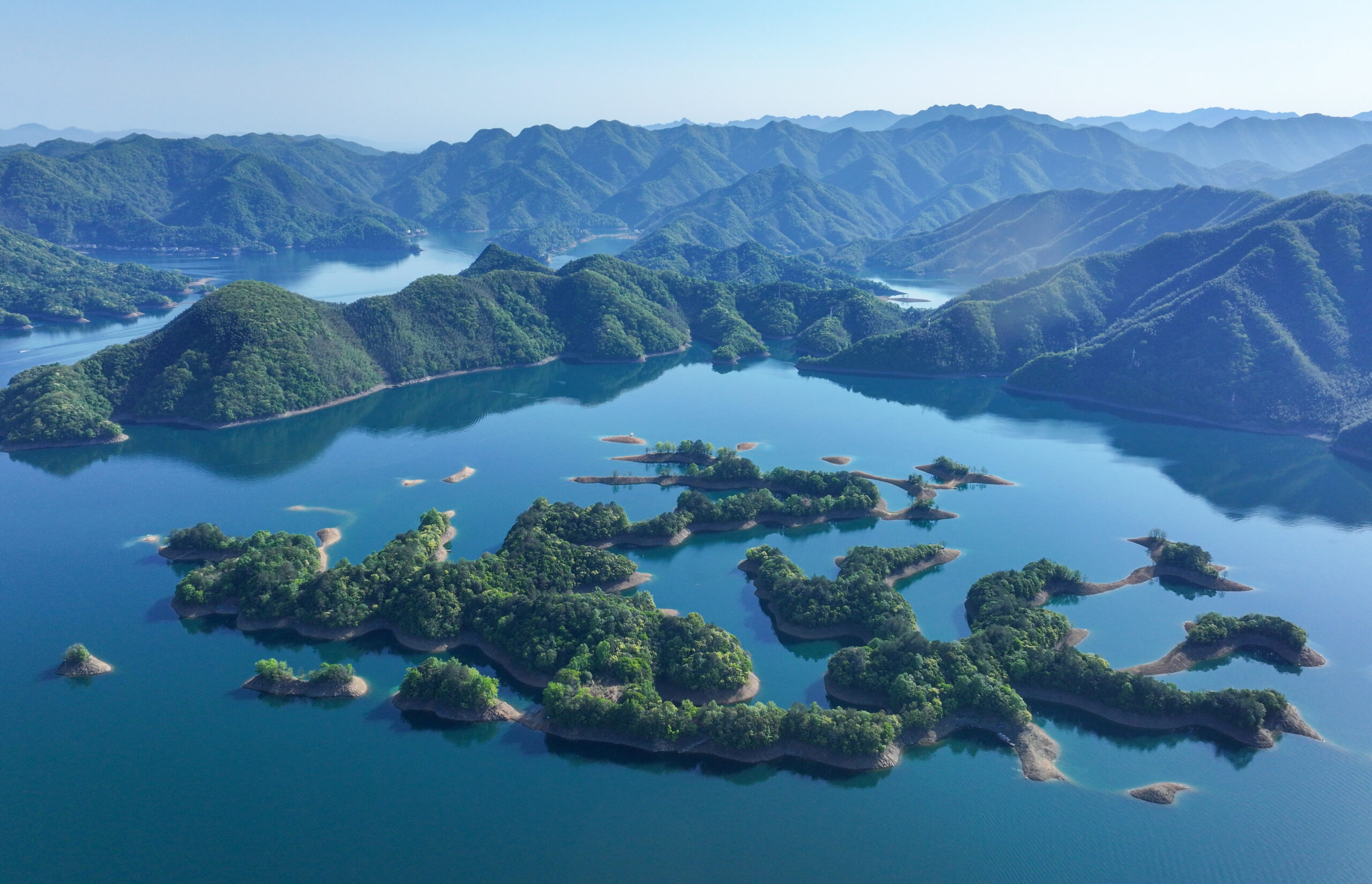 A scenic view of Chizhou Taipingshanfang
