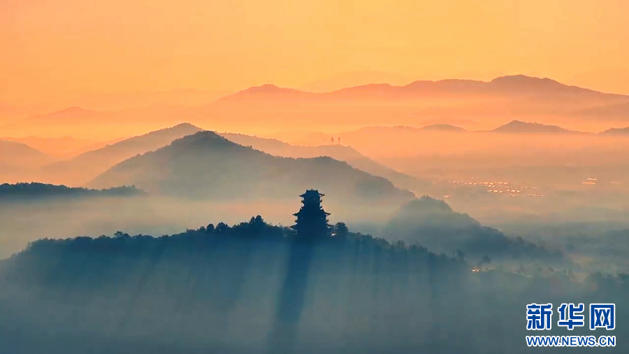A scenic view of Chizhou Taipingshanfang