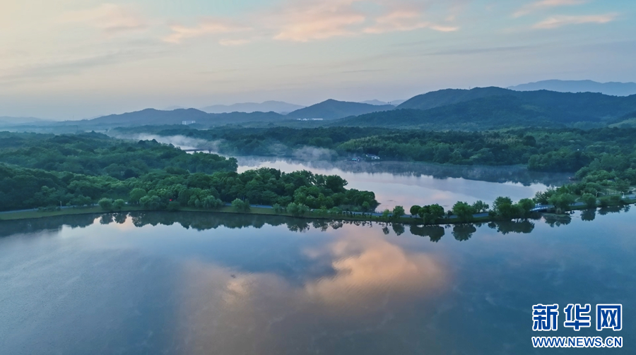 A scenic view of Chizhou Taipingshanfang