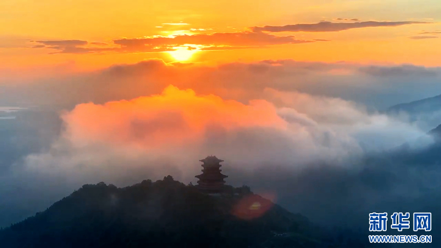 A scenic view of Chizhou Taipingshanfang