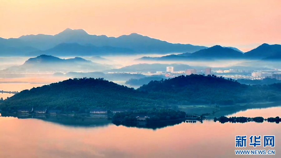 A scenic view of Chizhou Taipingshanfang