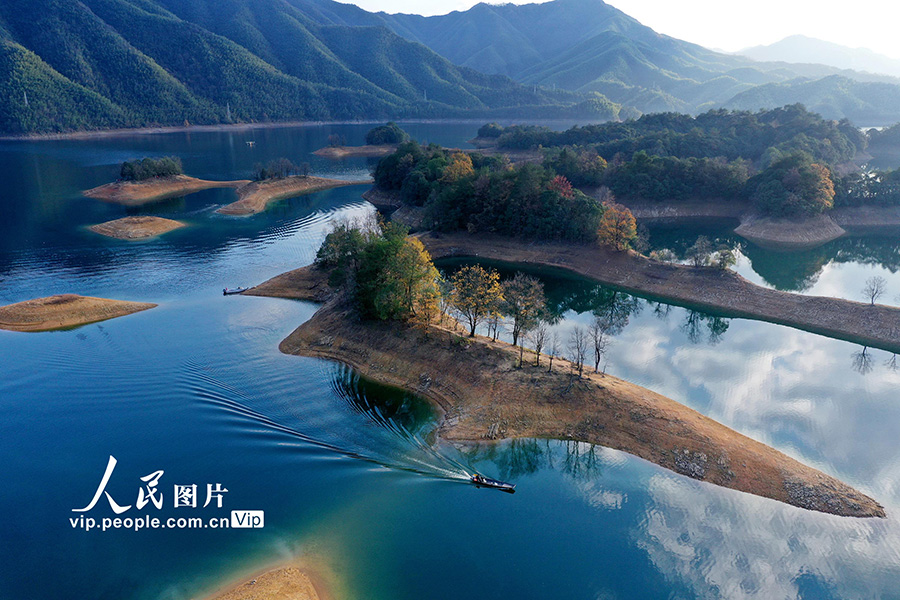 A scenic view of Chizhou Taipingshanfang