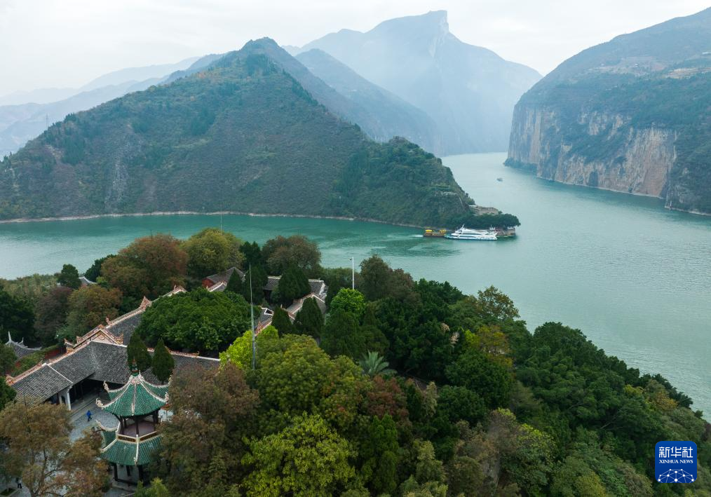 A scenic view of Chongqing Baidicheng