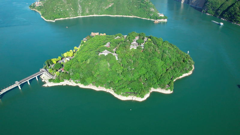A scenic view of Chongqing Baidicheng Yizhi