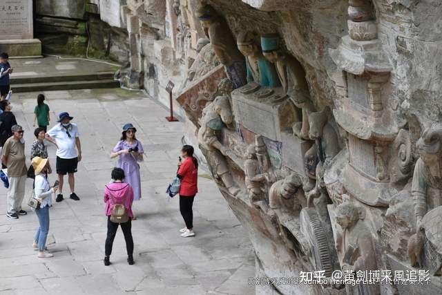 A scenic view of Chongqing Beishan Moya Zaoxiang