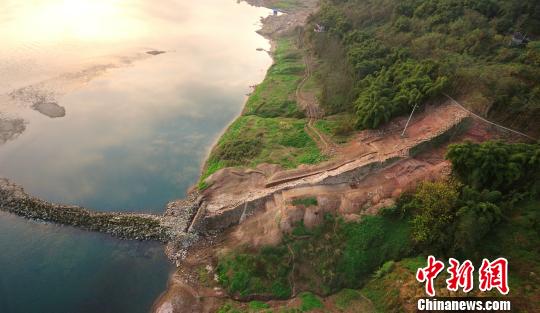 A scenic view of Chongqing Diaoyucheng Yizhi