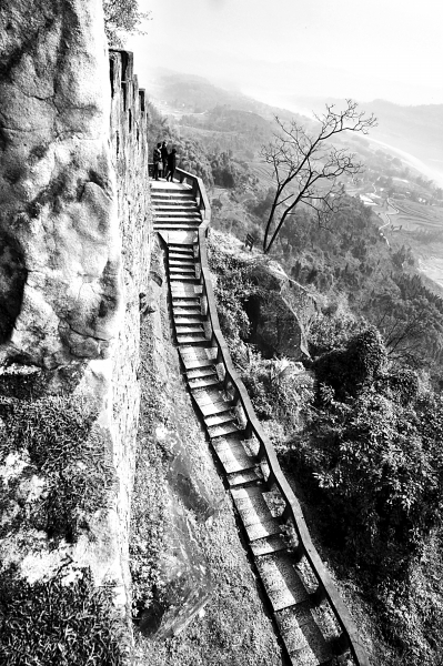 A scenic view of Chongqing Diaoyucheng Yizhi
