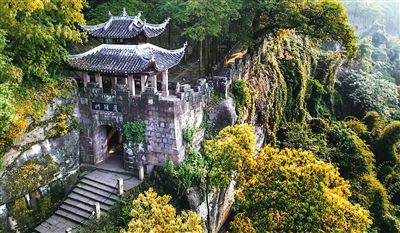 A scenic view of Chongqing Diaoyucheng Yizhi