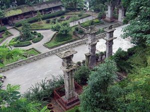 A scenic view of Chongqing Dingfangque Wumingque
