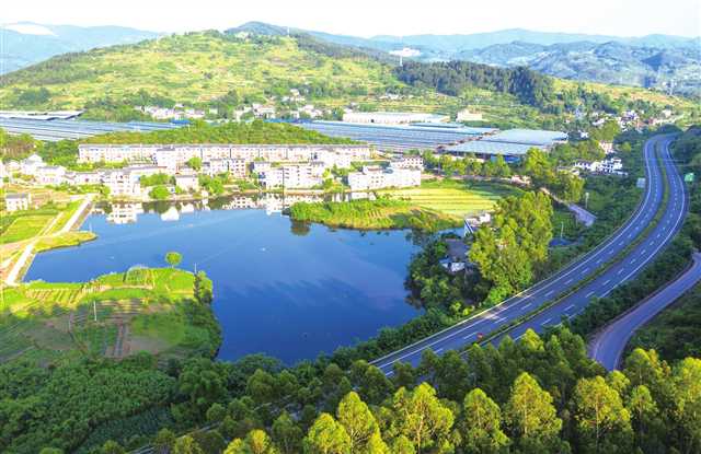 A scenic view of Chongqing Gaojiazhen Yizhi