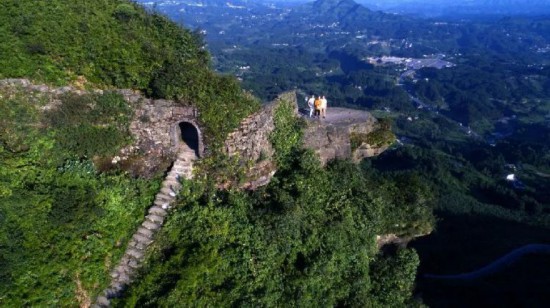 A scenic view of Chongqing Gaojiazhen Yizhi