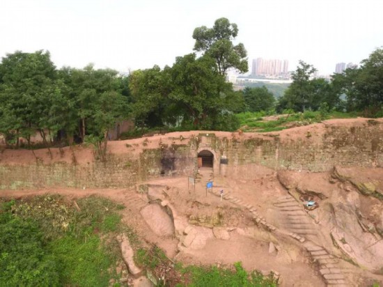 A scenic view of Chongqing Gaojiazhen Yizhi