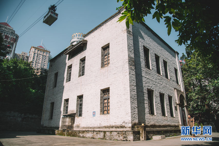 A scenic view of Chongqing Jialingjiang Sanxia Xiangcun Jianshe Jiuzhiqun