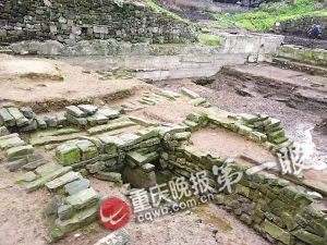 A scenic view of Chongqing Laogulou Yashu Yizhi