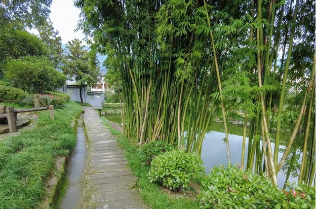 A scenic view of Chongqing Liubocheng Guju