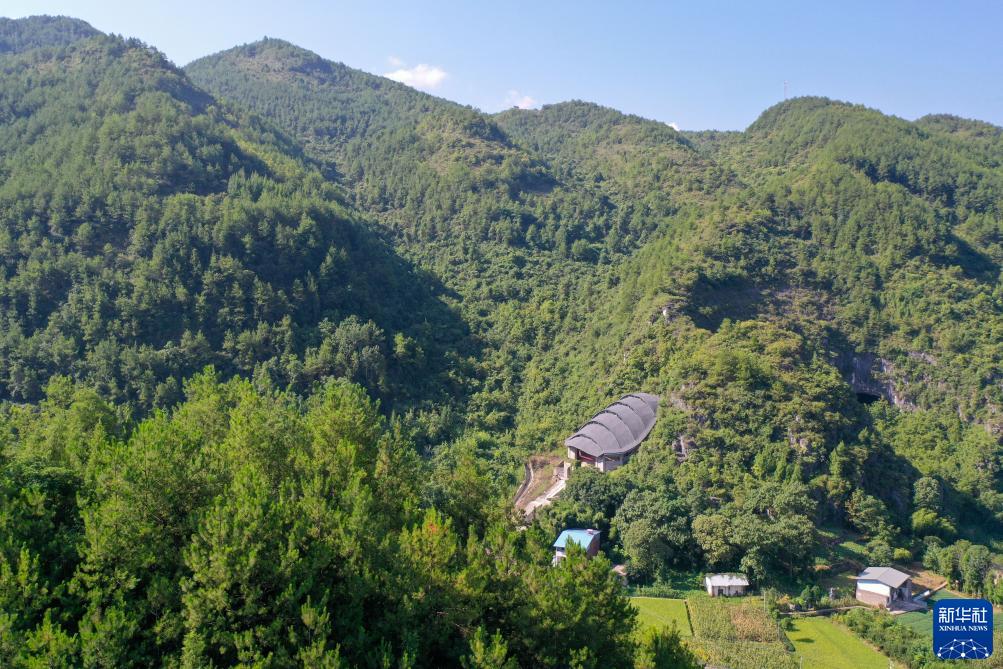 A scenic view of Chongqing Longgupo Yizhi
