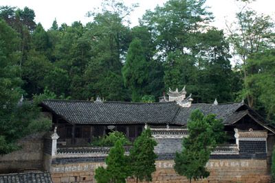 A scenic view of Chongqing Nanyaojie Hongsan Jun Silingbu Jiuzhi