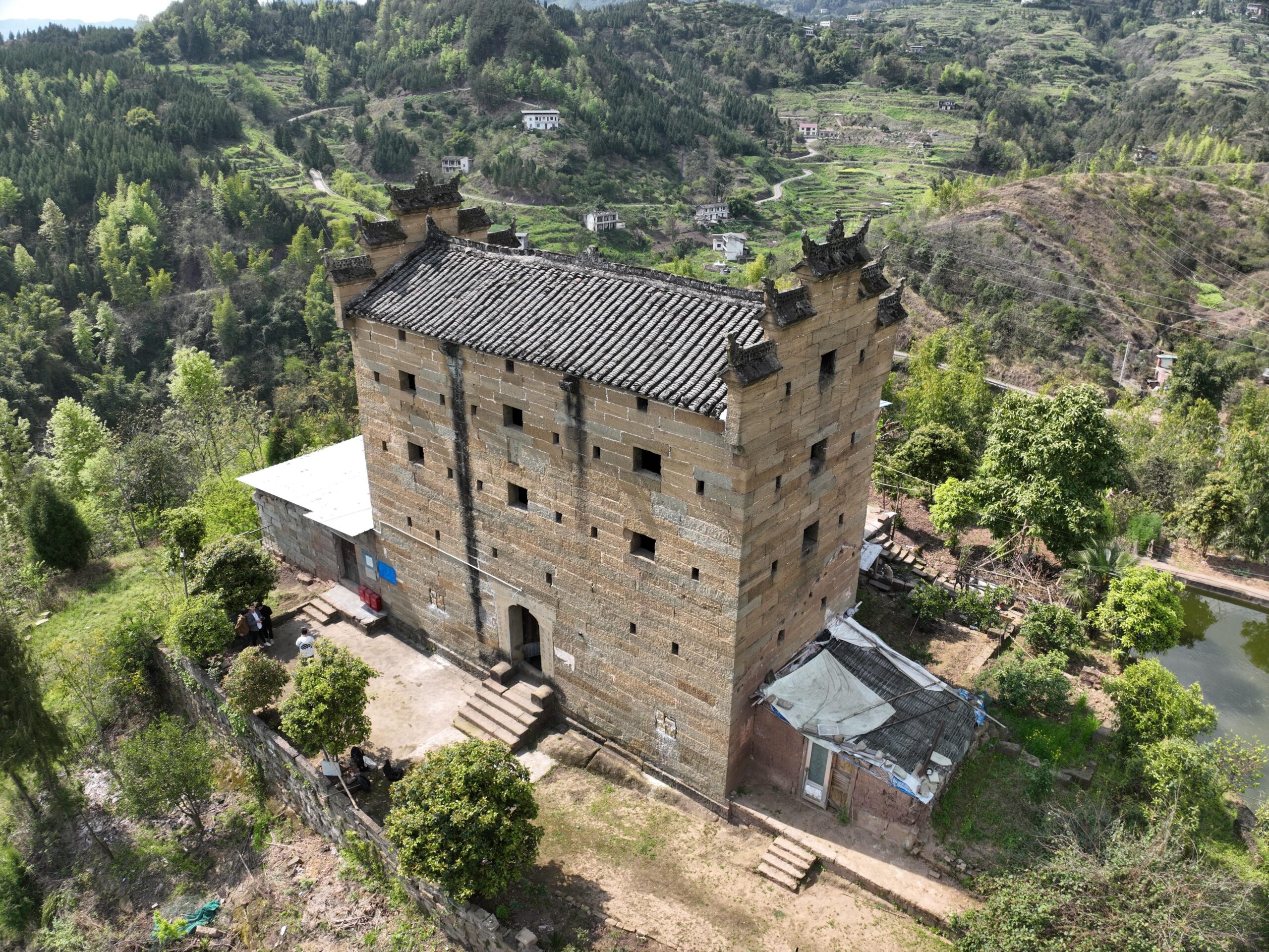 A scenic view of Chongqing Pengshi Zongci
