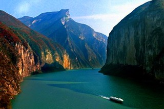 A scenic view of Chongqing Qutangxia Moya Shike
