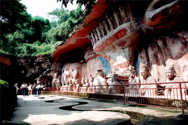 A scenic view of Chongqing Shimenshan Moya Zaoxiang
