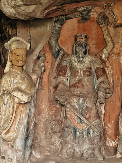 A scenic view of Chongqing Shuchengyan Moya Zaoxiang