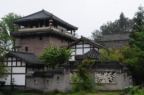 A scenic view of Chongqing Wanditan Shi Minju