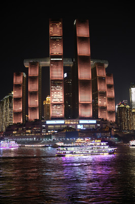 A scenic view of Chongqing Xishan Zhonglou