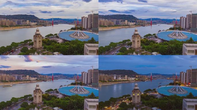 A scenic view of Chongqing Xishan Zhonglou