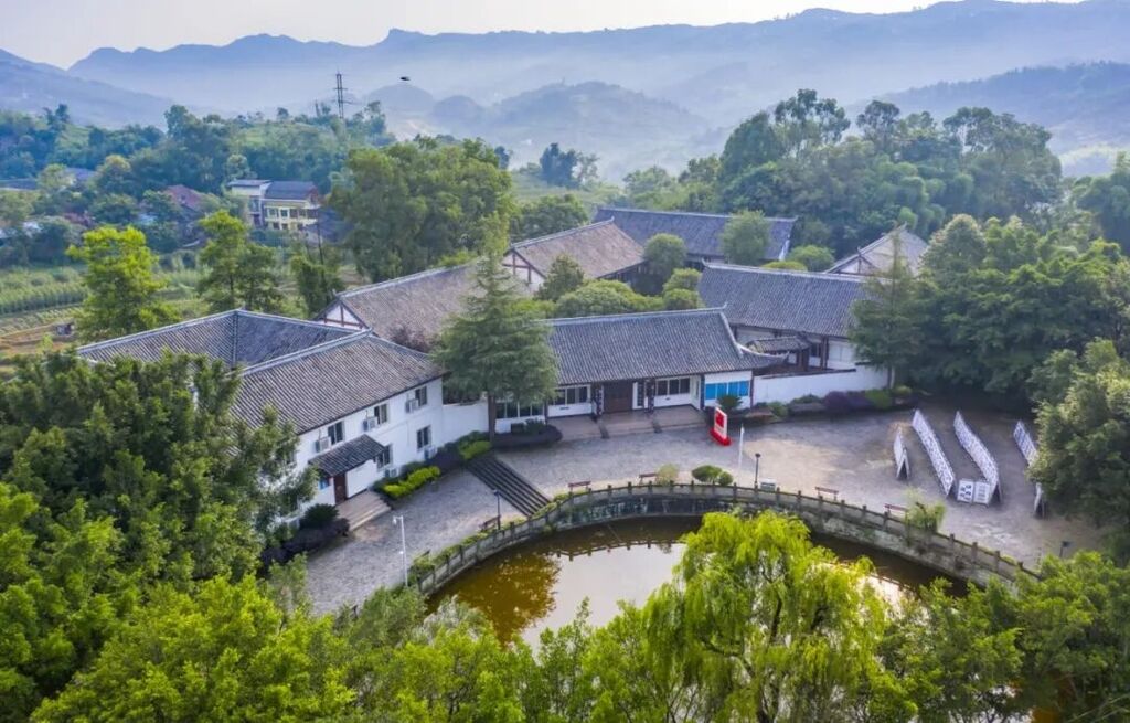 A scenic view of Chongqing Yucai Xuexiao Jiuzhi