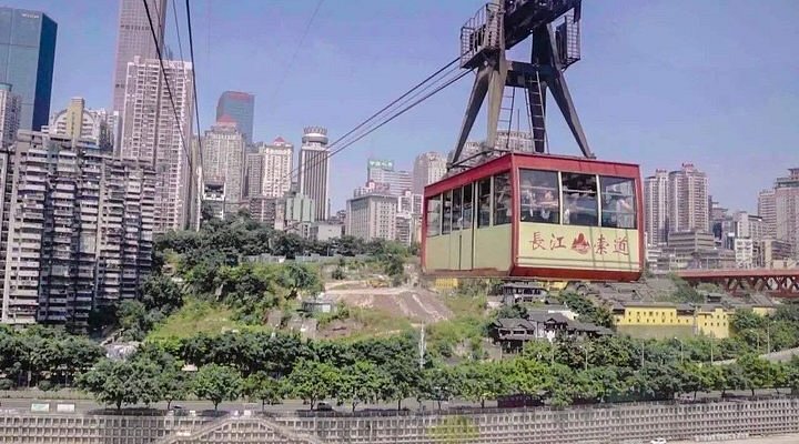 A scenic view of Chongqing Zhangzizhong Jiangjunmu