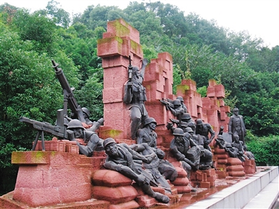 A scenic view of Chongqing Zhangzizhong Jiangjunmu