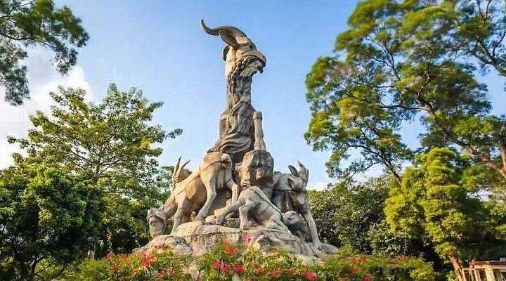 A scenic view of Chongzuo Liancheng Yaosai Yizhi Youyiguan