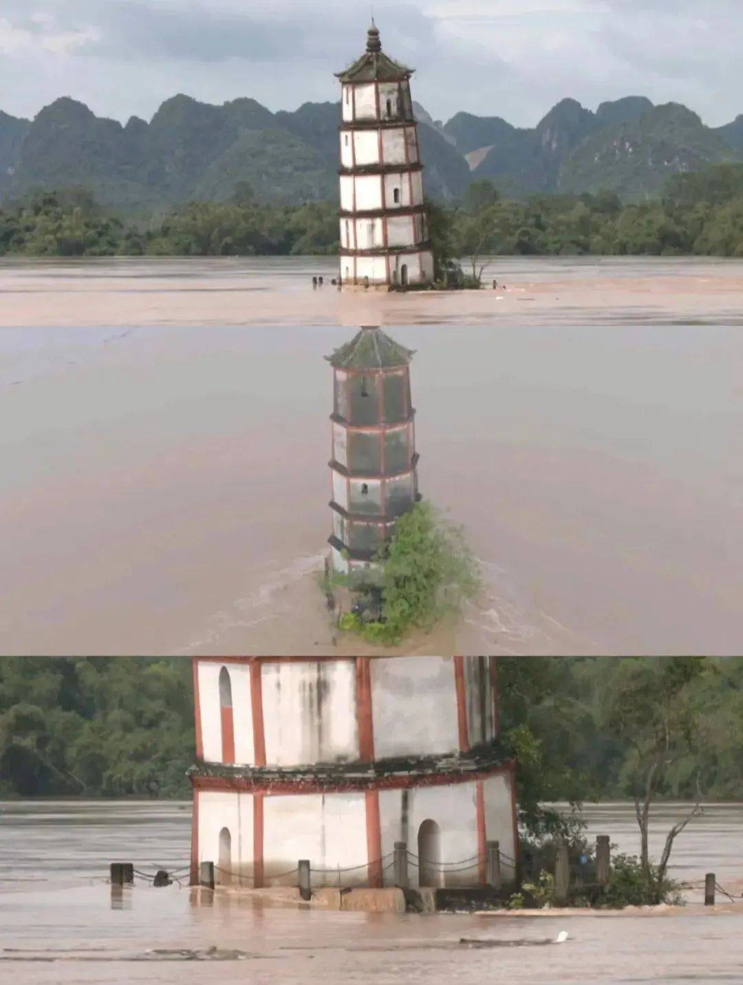 A scenic view of Chongzuo Zuojiang Guilong Xieta