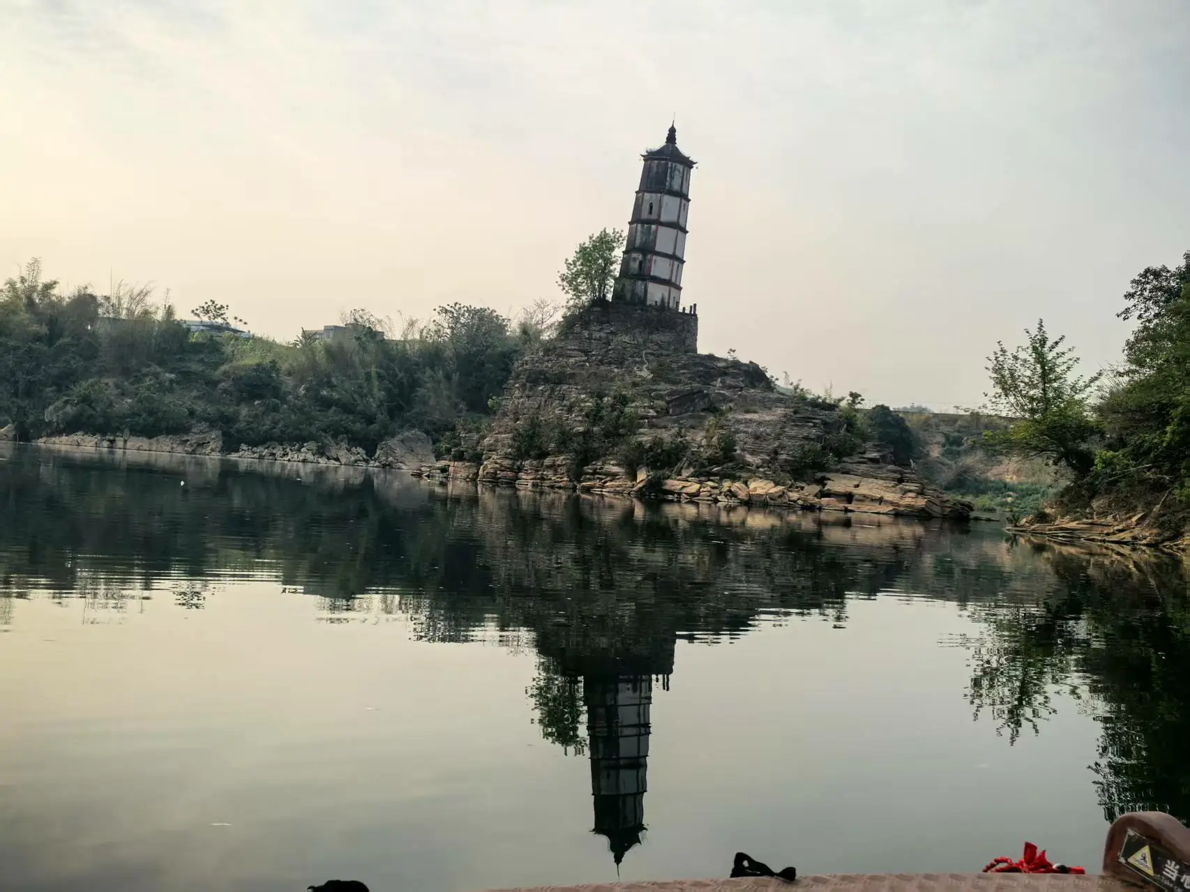 A scenic view of Chongzuo Zuojiang Guilong Xieta