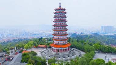 A scenic view of Chuxiong Dayao Baita