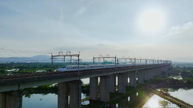 A scenic view of Chuzhou Chihe Taipingqiao