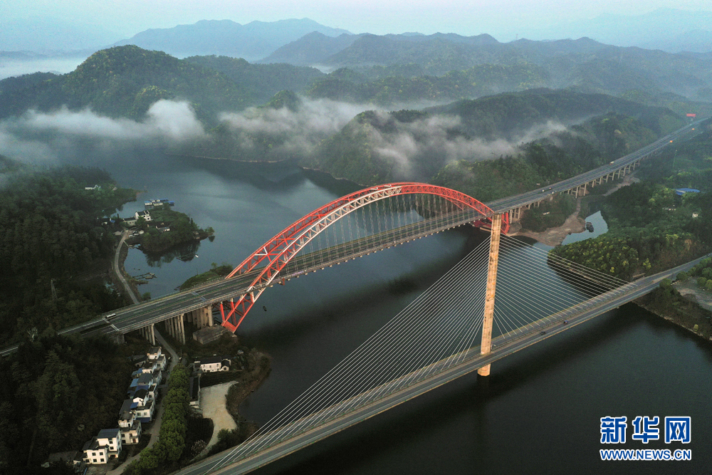 A scenic view of Chuzhou Chihe Taipingqiao