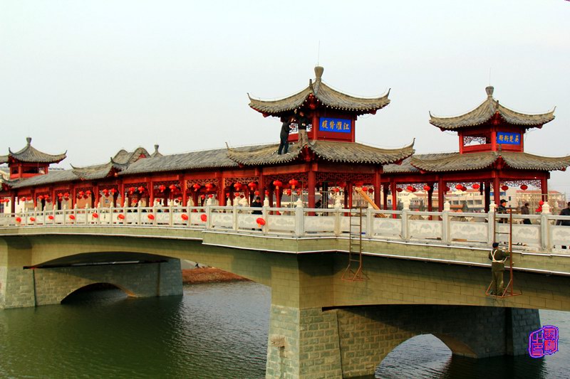 A scenic view of Chuzhou Chihe Taipingqiao