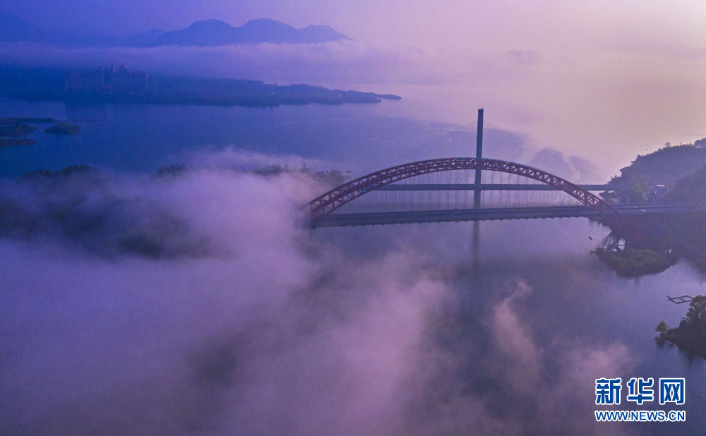 A scenic view of Chuzhou Chihe Taipingqiao