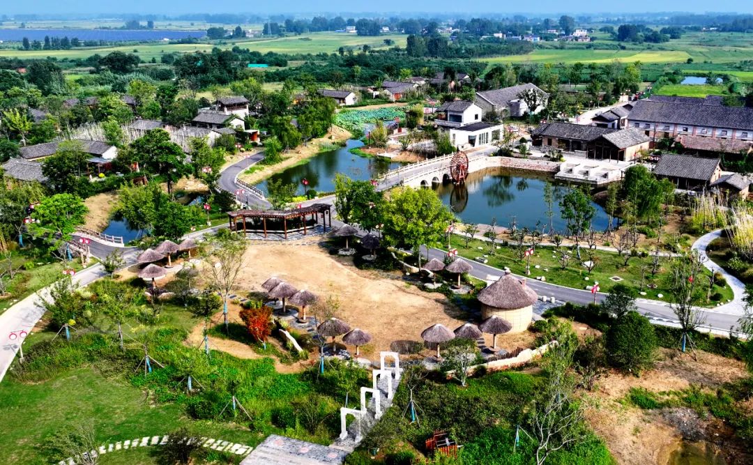 A scenic view of Chuzhou Xiaogangcun Jiuzhi