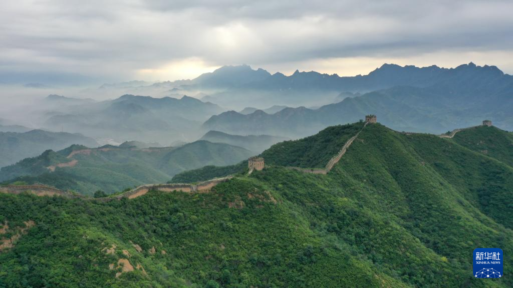 A scenic view of Cross Province Changcheng