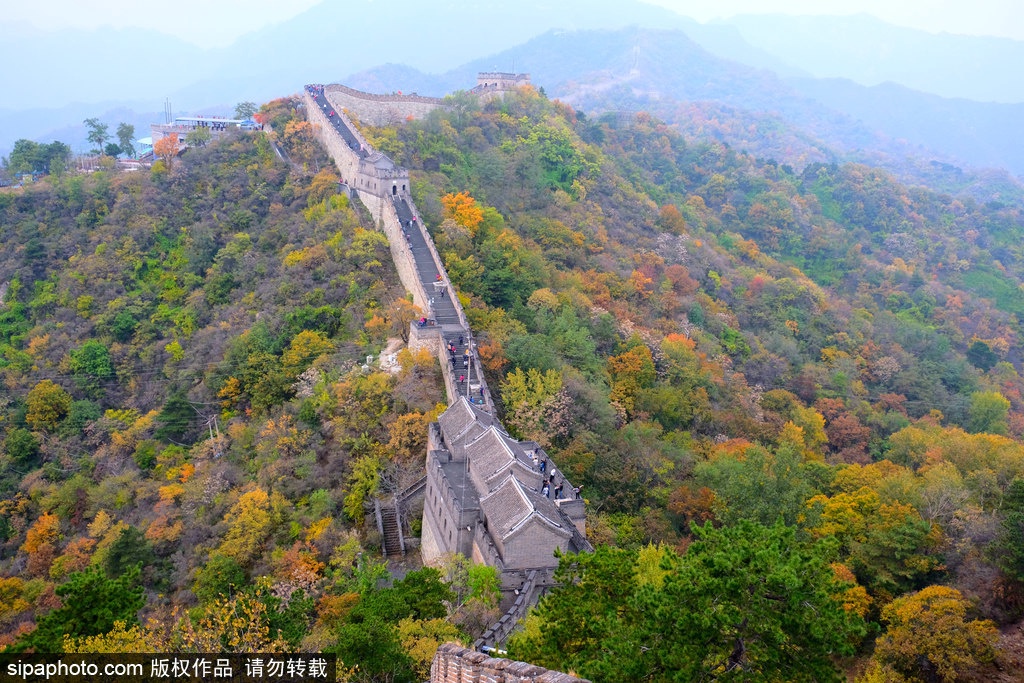 A scenic view of Cross Province Changcheng