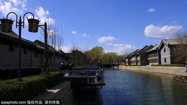 A scenic view of Cross Province Dayunhe Beijingduan