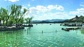 A scenic view of Cross Province Dayunhe Beijingduan