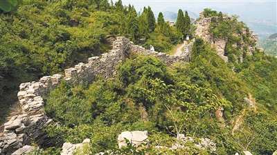 A scenic view of Cross Province Qichangcheng Yizhi