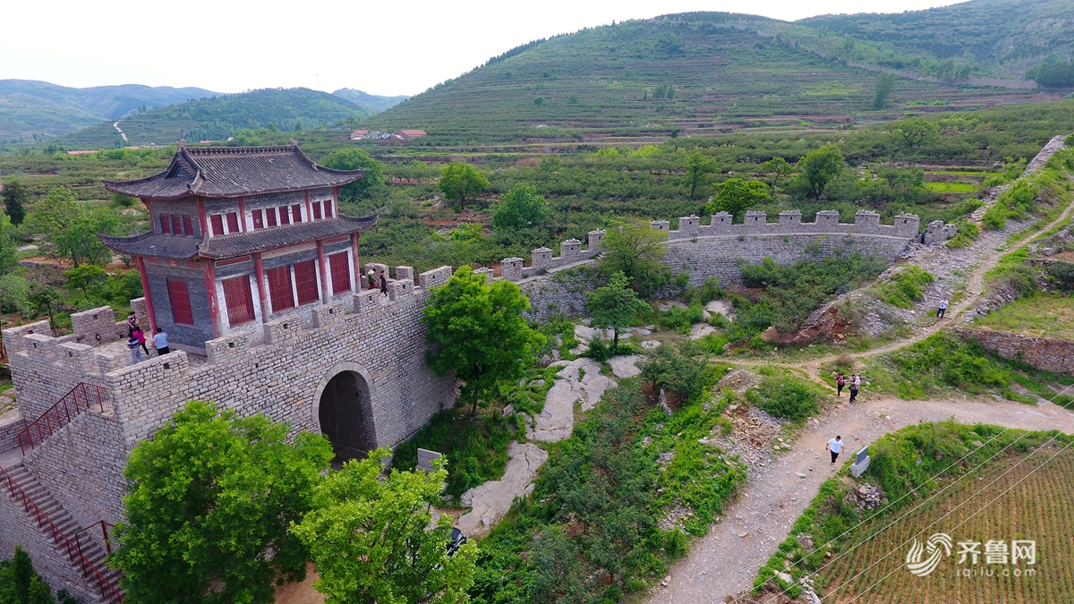 A scenic view of Cross Province Qichangcheng Yizhi