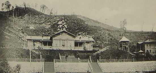 A scenic view of Cross Province Zhongdong Tielu Jianzhuqun