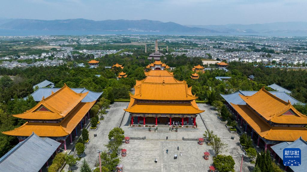 A scenic view of Dali Changchundong Dengjuesi