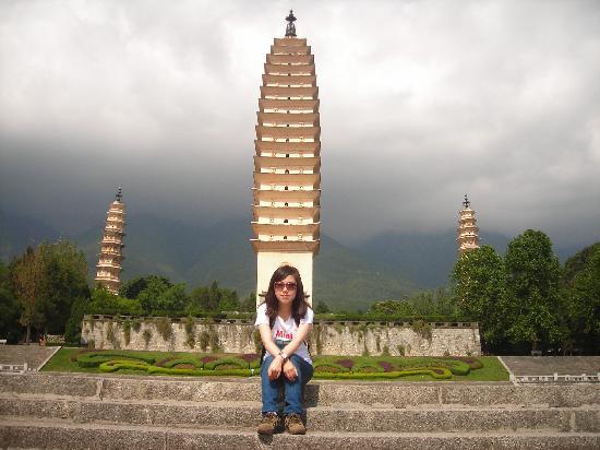 A scenic view of Dali Chongshengsi Santa