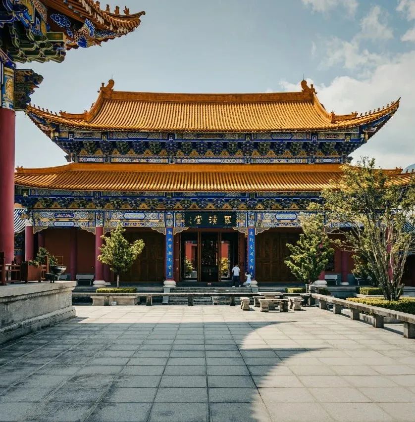 A scenic view of Dali Chongshengsi Santa